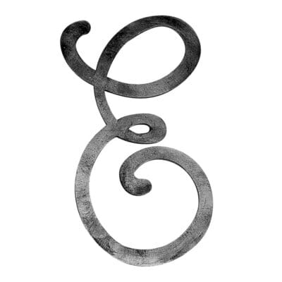 Letter E
